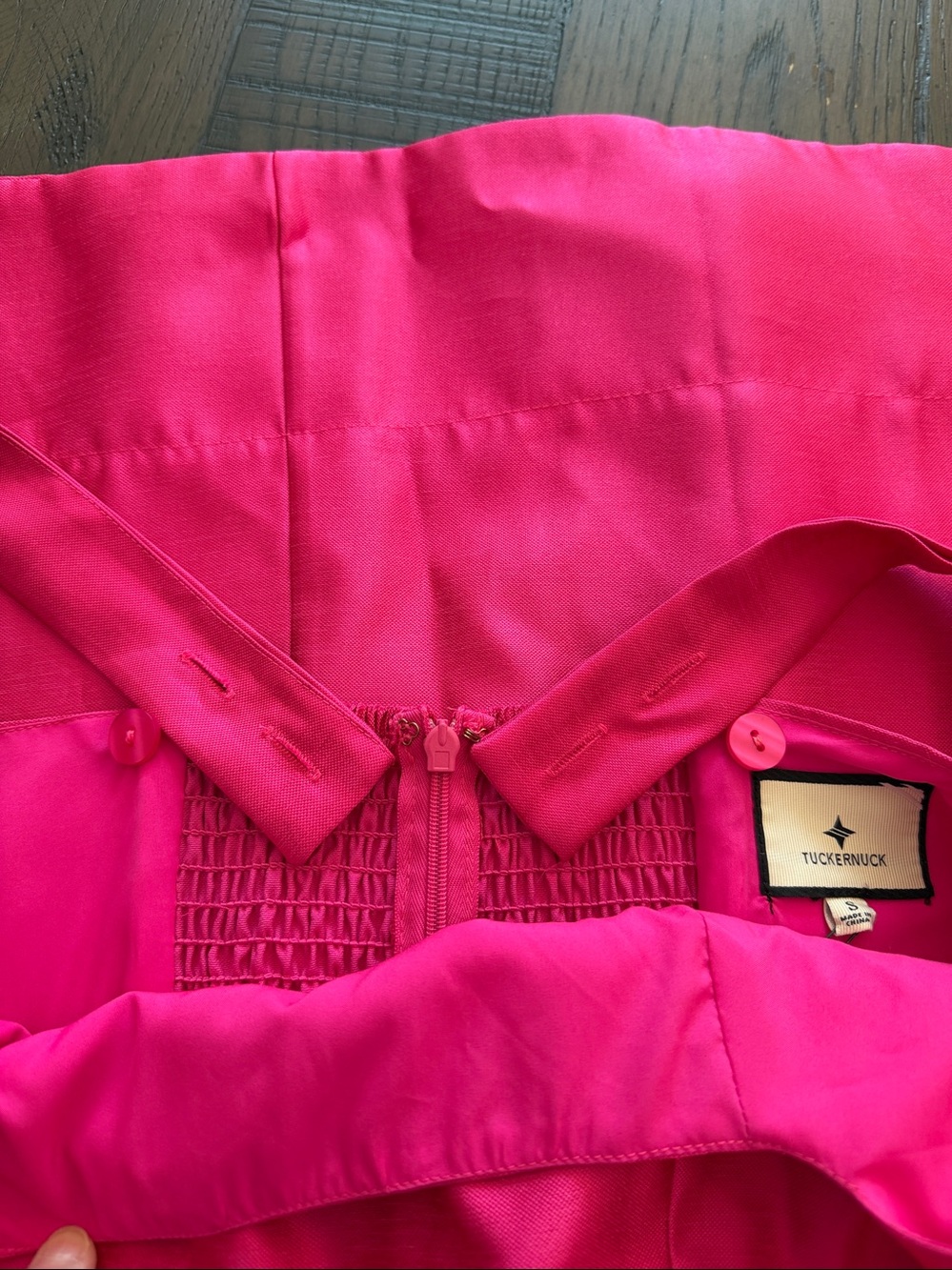 Tuckernuck Esme Fuchsia Dress - Picture 14 of 14